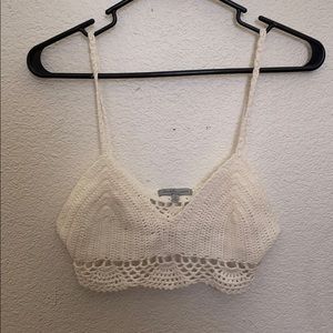 Crochet bra
